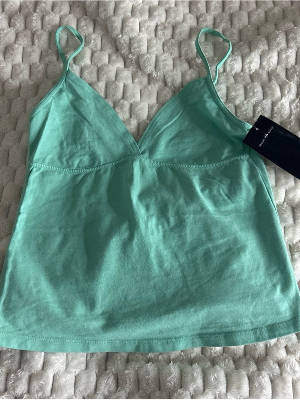 Brandy Melville Seafoam Teal Amara Tank